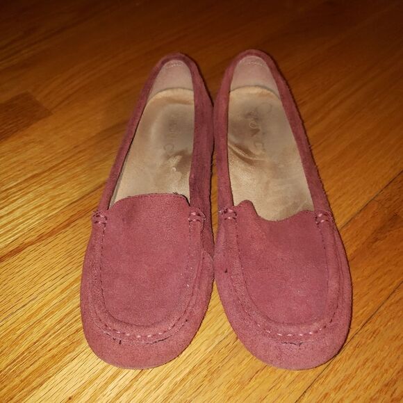 Vionic Debbie Burgandy leather Slip-On Flats - Picture 2 of 8